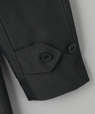 GOTAIRIKU 【山栄毛織】コットンモヘア ラグラン コート ダークブラウン系