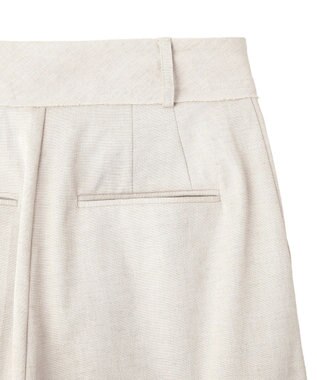 YECCA VECCA メタルホックワイドパンツ Light Beige