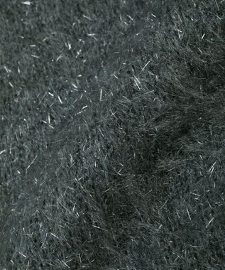 earth music&ecology 【予約】キャットライクヤーンニットベスト チャコールグレー