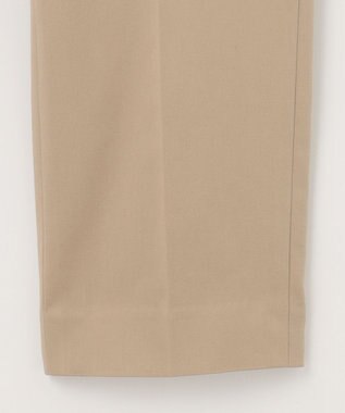 自由区 【XXSサイズ～/接触冷感/洗える】サテンストレッチ テーパードパンツ ベージュ系