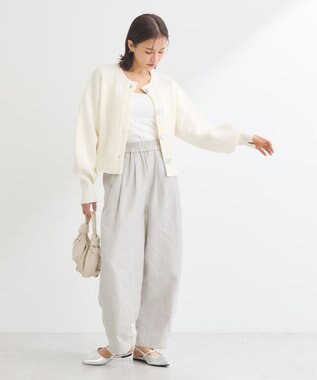 Green Parks ・ＡＮＤＳＥＡＲＣＨ　ニットカーディガン Off White