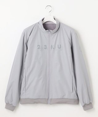23区GOLF 【UNISEX】リバーシブル トラックジャケット ライトグレー系