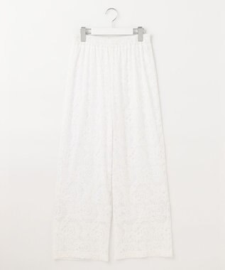 Feroux ヴィンテージレース パンツ ホワイト系