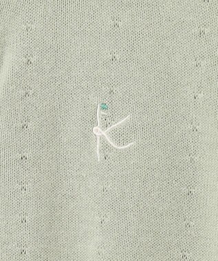 組曲 KIDS 【150-160㎝】クラシック カーディガン ミント系