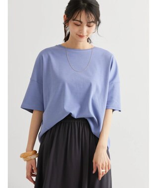 AMERICAN HOLIC ＵＶカット　コクーン半袖カットプルオーバー Charcoal Gray