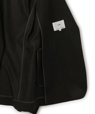 23区 L 【セットアップ対応】アイアスマットストレッチ テーラード ジャケット ブラック系