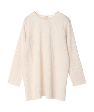 Green Parks ワッシャーデザインブラウス Off White