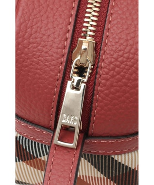 DAKS URBANカウレザー2WAYショルダーバッグ レッド