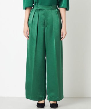 NAVE 【ReNAVE】タンブラーサテン パンツ グリーン系