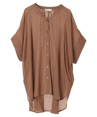 CRAFT STANDARD BOUTIQUE ヴィンテージボイルミルフィーユチュニック Brown