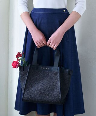 TOCCA 【洗える！】AROMA スカート ネイビー系