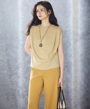 23区 ホーン ネックレス ダークブラウン系