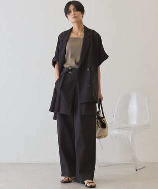 AMERICAN HOLIC 【2点セット】レイヤードパンツ Black