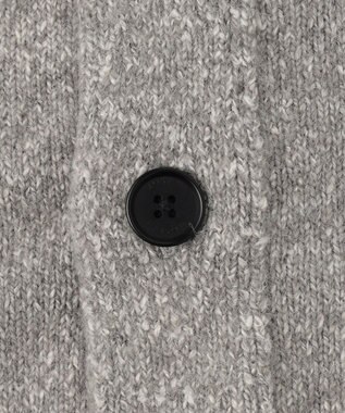 JOSEPH HOMME 【WEB・一部店舗限定  】 シャギーメランジ　ハイネックカーディガン ライトグレー系