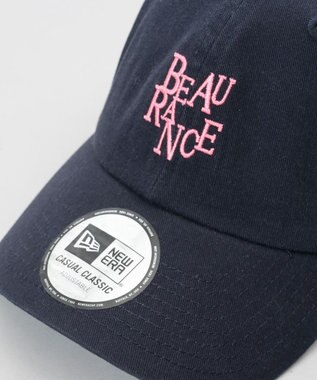 AURORA 【 Beaurance （ビューランス）】NEW ERAコラボ ロゴ刺しゅう Casual Classic ネイビー