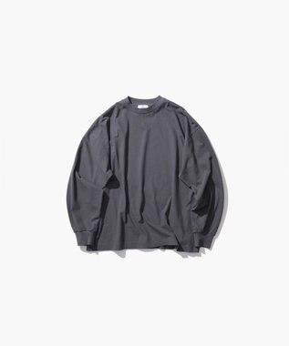 ATON FRESCA NUBUCK | ロングスリーブTシャツ CHARCOAL GRAY