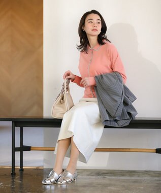 Green Parks ３ＳＥＴスカーフ付コードハンドルバッグｉｎポーチ Beige