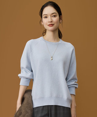 自由区 S 【カタログ掲載】スムージーラグランスリーブ ニット