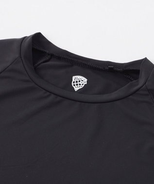 BEAMS SCHOOL 長袖クルースポーツインナー ブラック