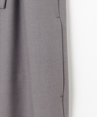 ANY イージーケアライトストレッチサロペット グレー