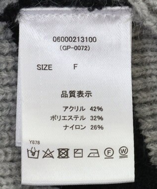 Green Parks ・ｓｗｉｎｇ　ｂｙ　ハートクルーネックニット Gray