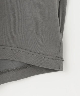 ANY エニィファンクションフレンチスリーブTシャツ チャコール(ロゴ)