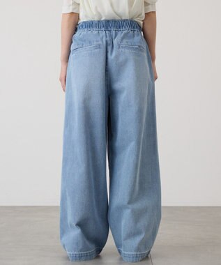 AMERICAN HOLIC イージーデニムワイドパンツ Light Indigo