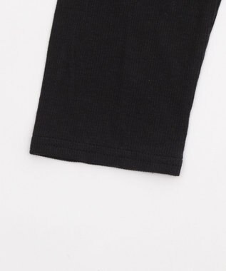 WEGO キーネックサイドドロストラグランロンT ブラック