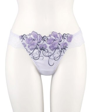 San-ai Resort（三愛水着楽園） 【SALE】エレガントコレクション2403Tショーツ  【northerly】 パープル