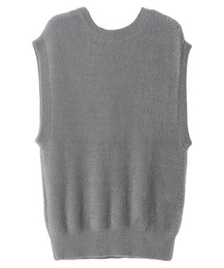 Green Parks Villains／ジャガードニットベスト Gray