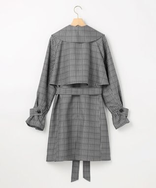 組曲 S 【先行予約】リラクシング トレンチコート グレー×ブラック系3