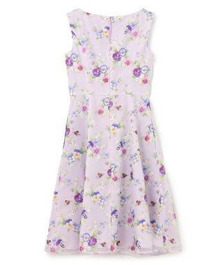 TOCCA WINTER PANSY ドレス ラベンダー系7