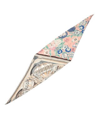 23区 manipuri バルーンジャーニー/スプリング ダイヤ シルク スカーフ ベージュ系