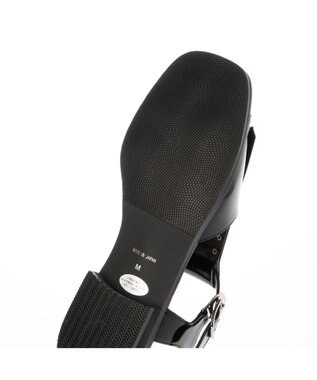 ing <ing>スタッズ付きキルトタッセルサンダル ブラック