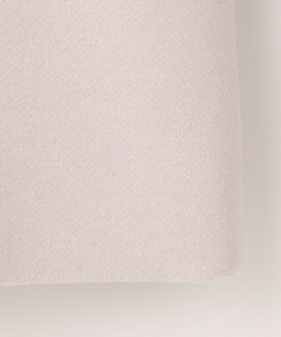 組曲 L 【2WAY】ウールモッサ ショートコート アイスグレー系