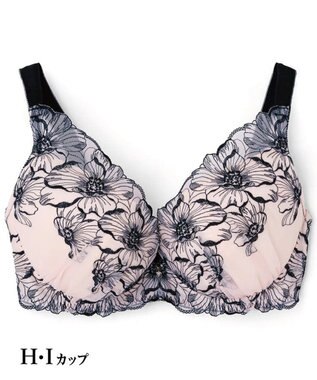 San-ai Resort（三愛水着楽園） エレガントコレクション【2409】単品ブラHIカップ 【northerly】 ブラック