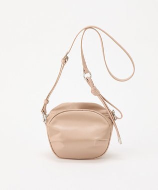 russet クラウズナイロンサークルミニショルダーバッグ(CE-1728) PinkBeige