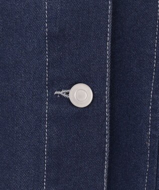 ANY SIS 【洗える】ノーカラーショート Ｇジャン インディゴ