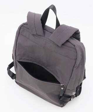 LA BAGAGERIE 【MONICA】フロントポケットバックパック ダークグレー