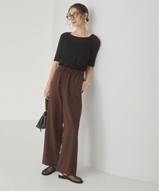 WEGO 【ANGIE VINTAGE】シアースラブレイヤードTシャツ ブラック
