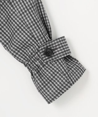 組曲 S 【先行予約】リラクシング トレンチコート グレー×ブラック系3