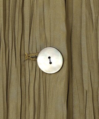 uncrave マシーンプリーツ ジレ カーキベージュ