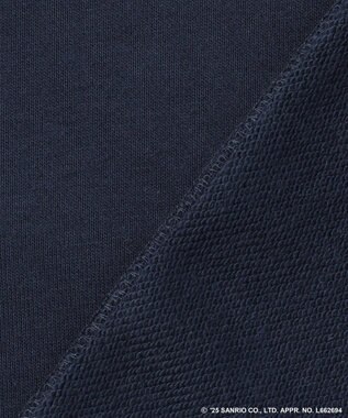 ANY 【ハローキティ×ANY】ロゴスウェット ネイビー