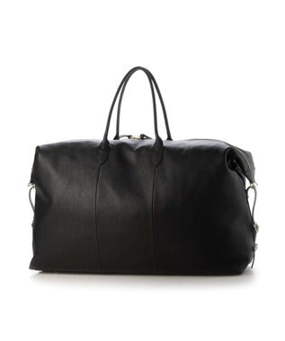 UNBILLION perche 姫路エアリーレザー2wayボストンバッグL ブラック