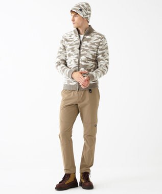 JOSEPH ABBOUD MOUNTAIN 【UNISEX】ラムウール×モールカモフラ フルZIPニット アイボリー系7
