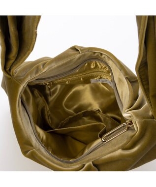 UNBILLION カカトゥ kakatoo / ベルベットノットリボンバッグﾞ イエロー