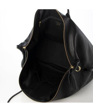 UNBILLION perche 姫路エアリーレザー2wayボストンバッグL ブラック