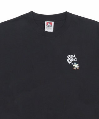 WEGO 【ユニセックス着用ITEM/SMLサイズ展開】別注BENDAVISワンポイントT（SS） ブラック