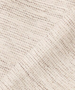 J.PRESS LADIES S ライトツイードストレッチ ノーカラー ジャケット ベージュ系1