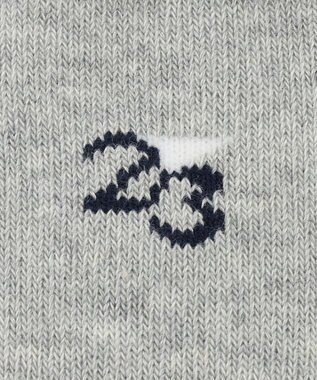 23区GOLF 【WOMEN】ナンバリング ハイソックス ライトグレー系